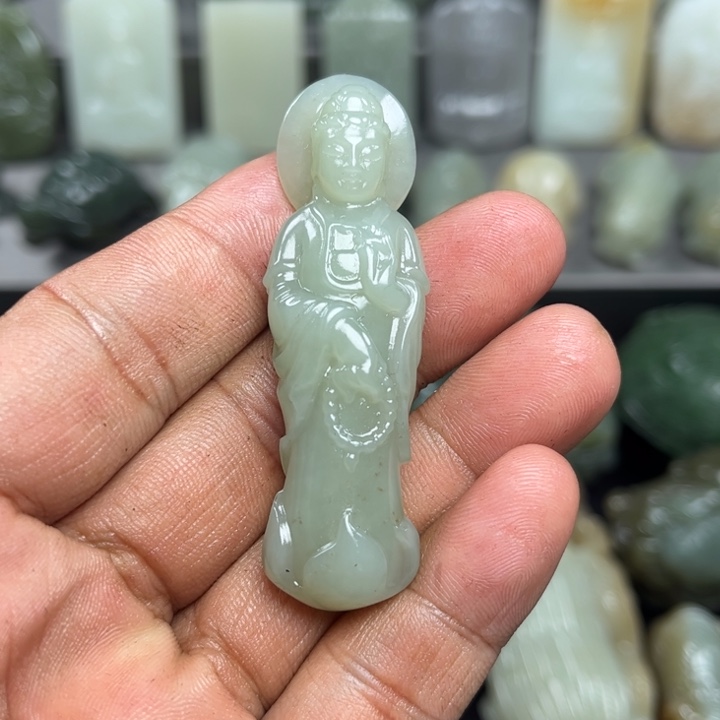 和田玉挂件未镶嵌