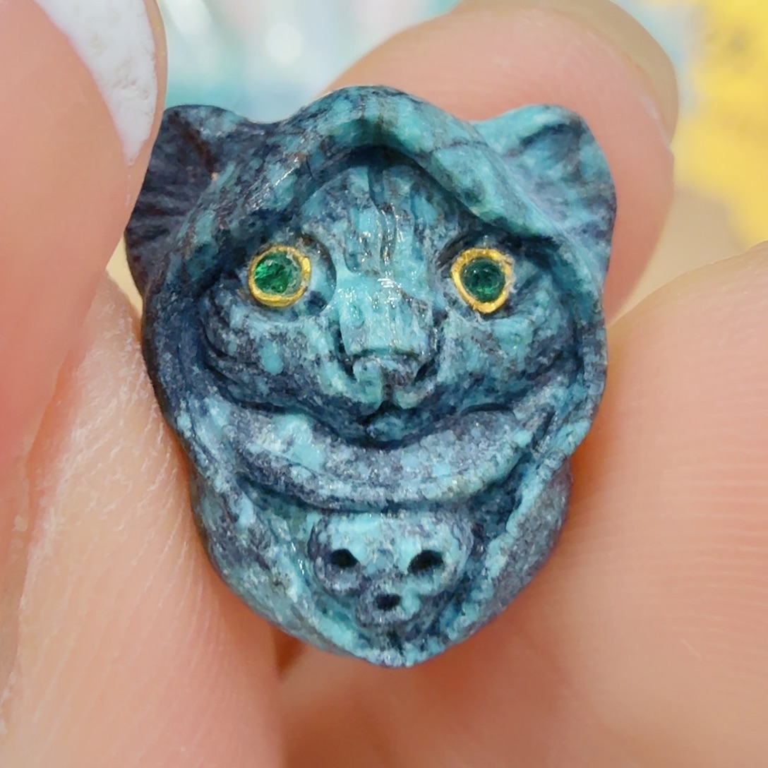 绿松石未镶嵌珠宝奇石