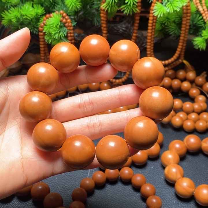 橄榄核手串湛*2.2尺寸铁核光珠