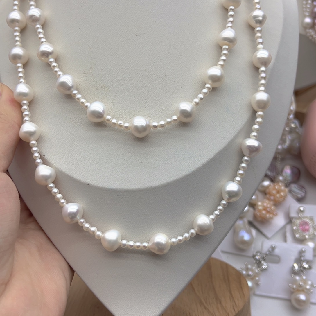 如***愿淡水珍珠未镶嵌颈饰