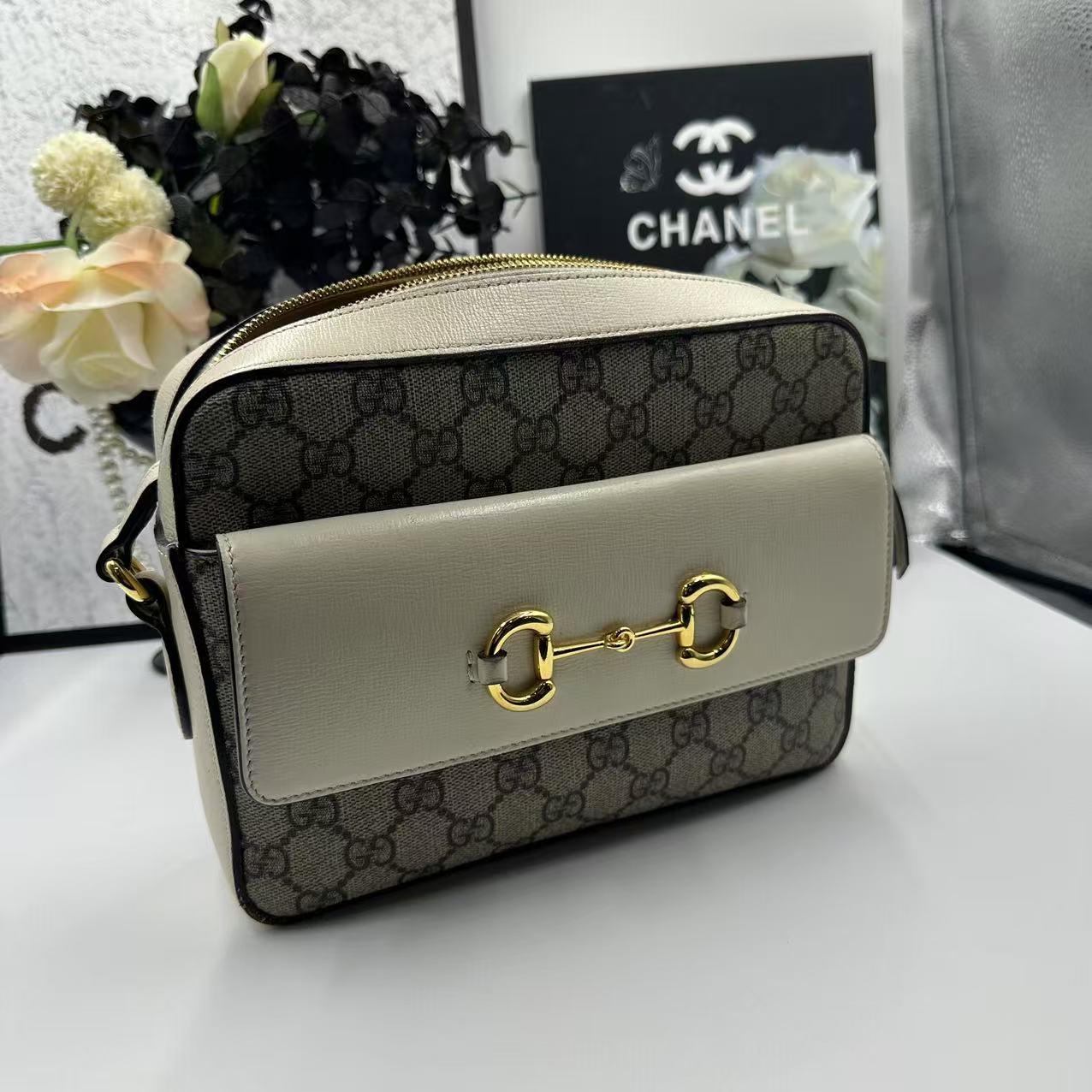 95新 GUCCI/古驰 林纳奢品古驰邮差