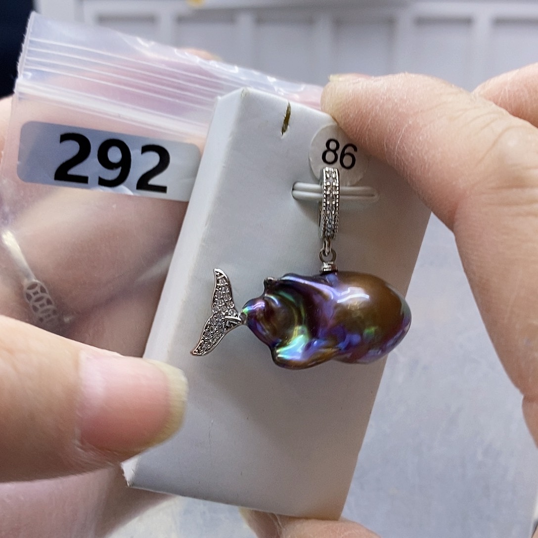 颈饰合金淡水珍珠