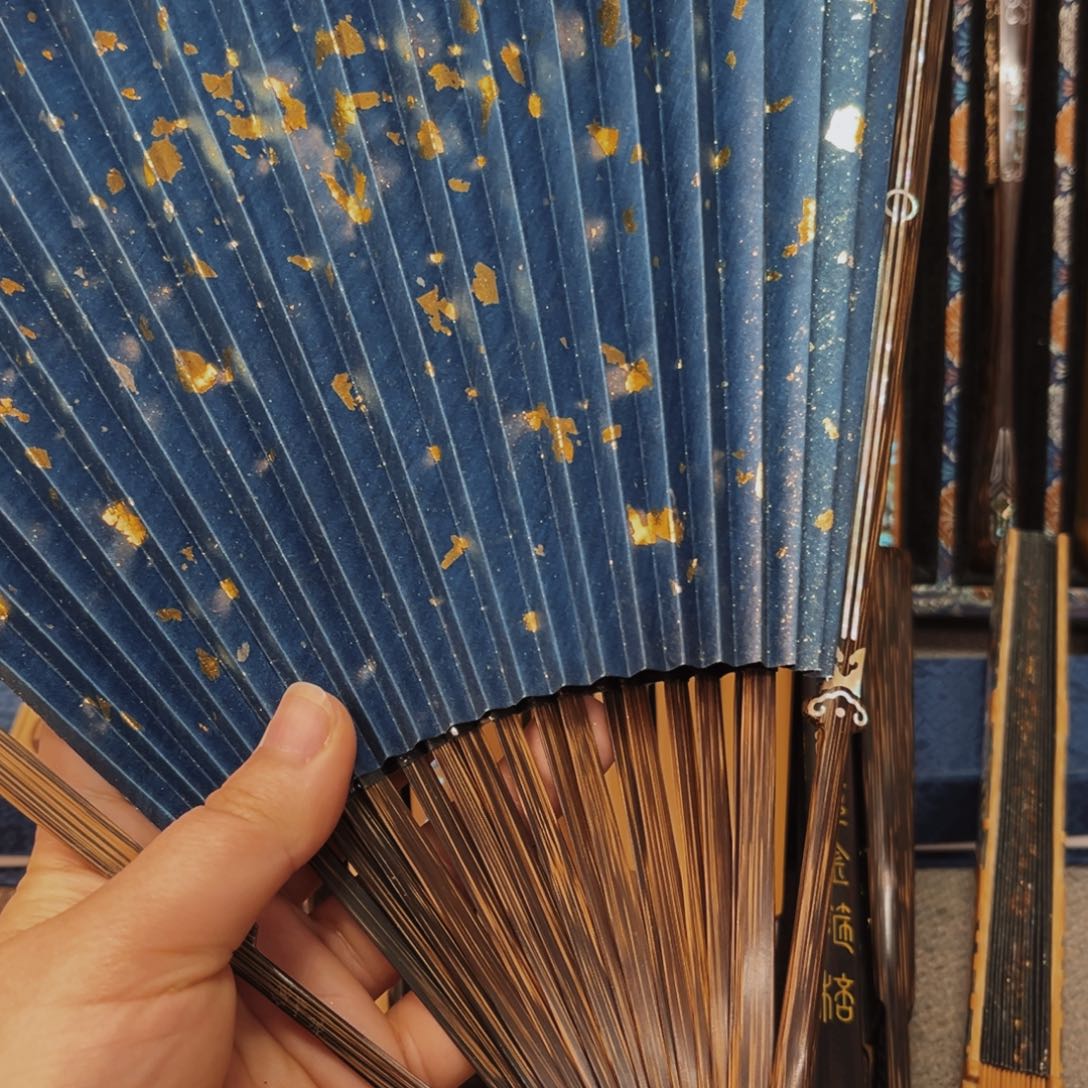 扇子醉**辰纯手工制作工艺