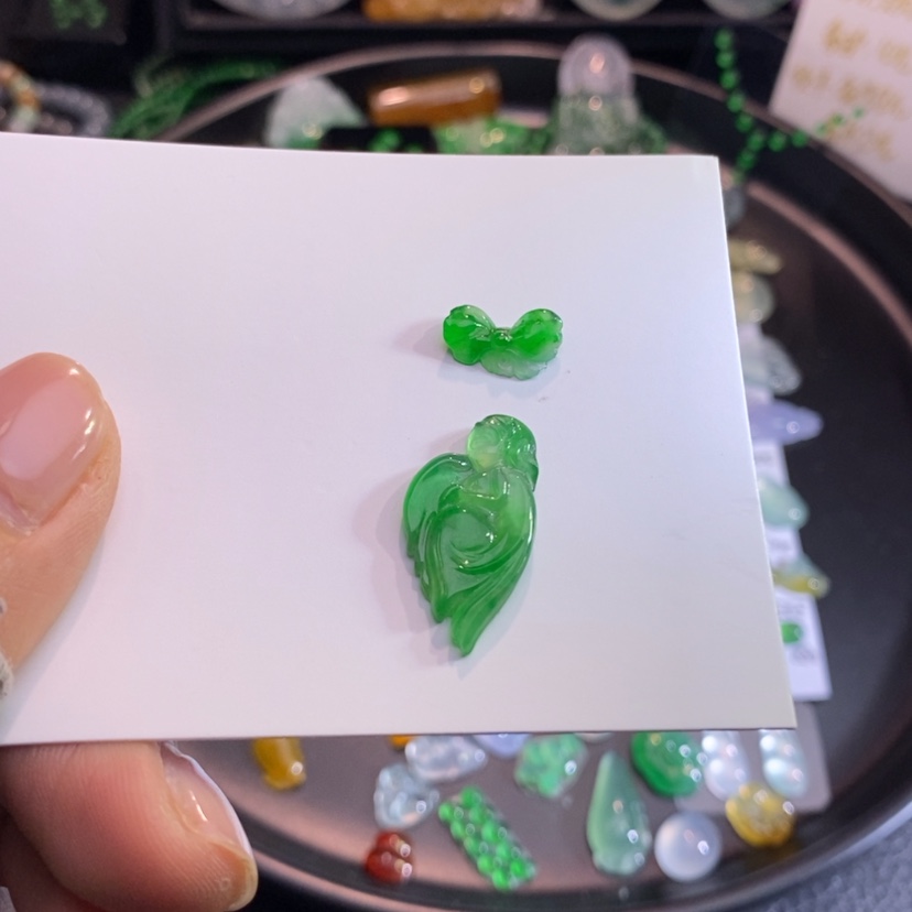 【闪购商品】翡翠挂件未镶嵌仙子