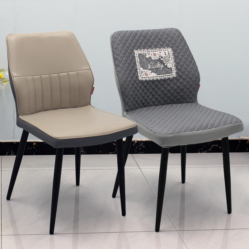 椅子套罩弧形全包防滑餐椅套罩北欧风座椅保护罩凳套家用座套105