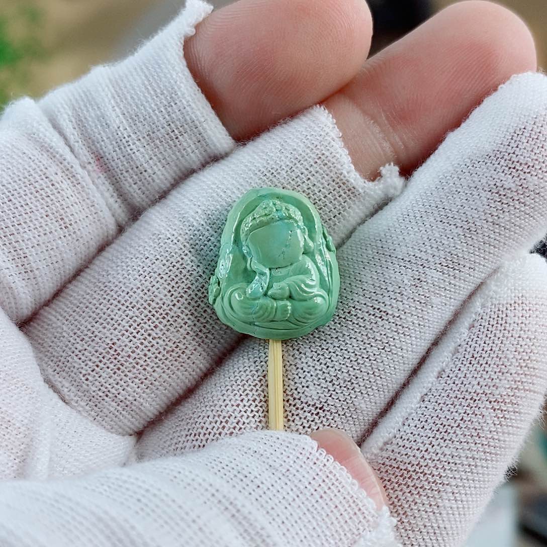 绿松石珠宝奇石未镶嵌