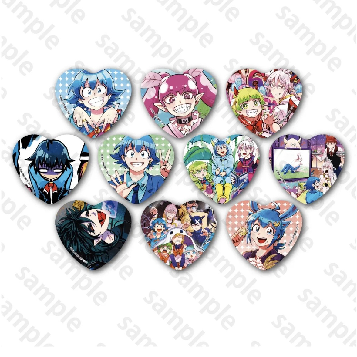 【c105国现】入间同学入魔了 心形吧唧徽章盲抽（未成年人禁止下单）