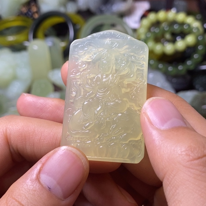 岫玉岫玉挂件未镶嵌