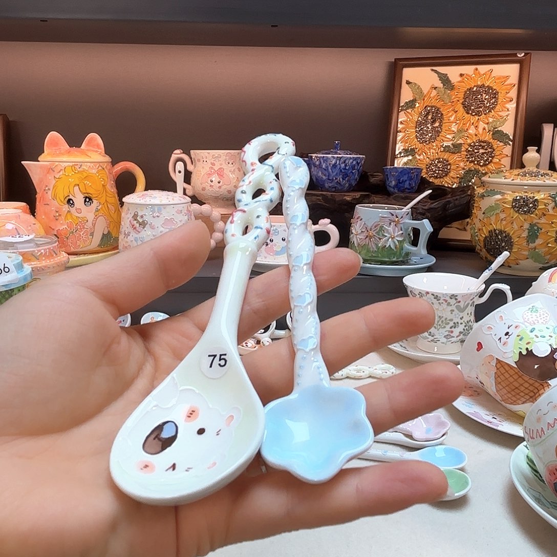 景德镇陶瓷高温釉下彩北****茶