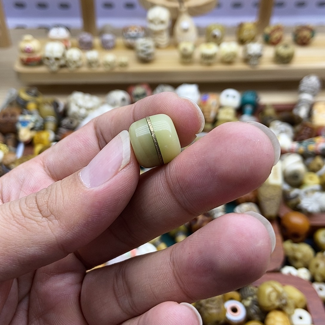 鹿骨其他13.5毫米汉堡珠