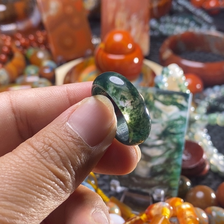 平***饰玛瑙/玉髓未镶嵌颈饰