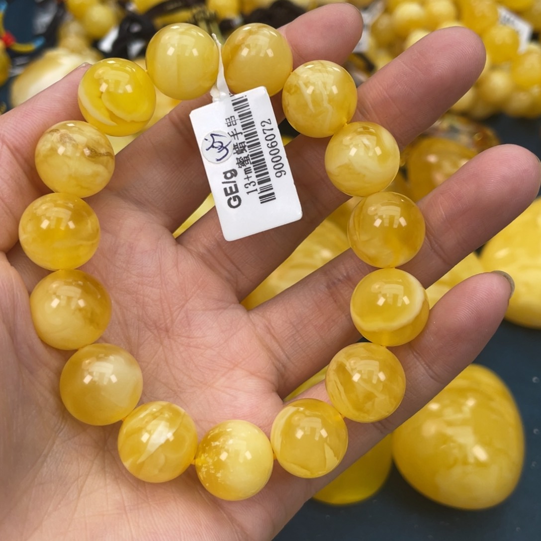 琥珀裸石未镶嵌琥珀蜜蜡w 405