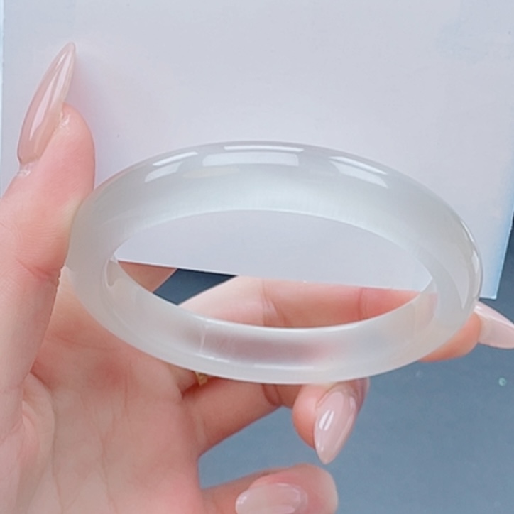  62圈口【冰白手镯】正圈款【支持7天无理由退换货】