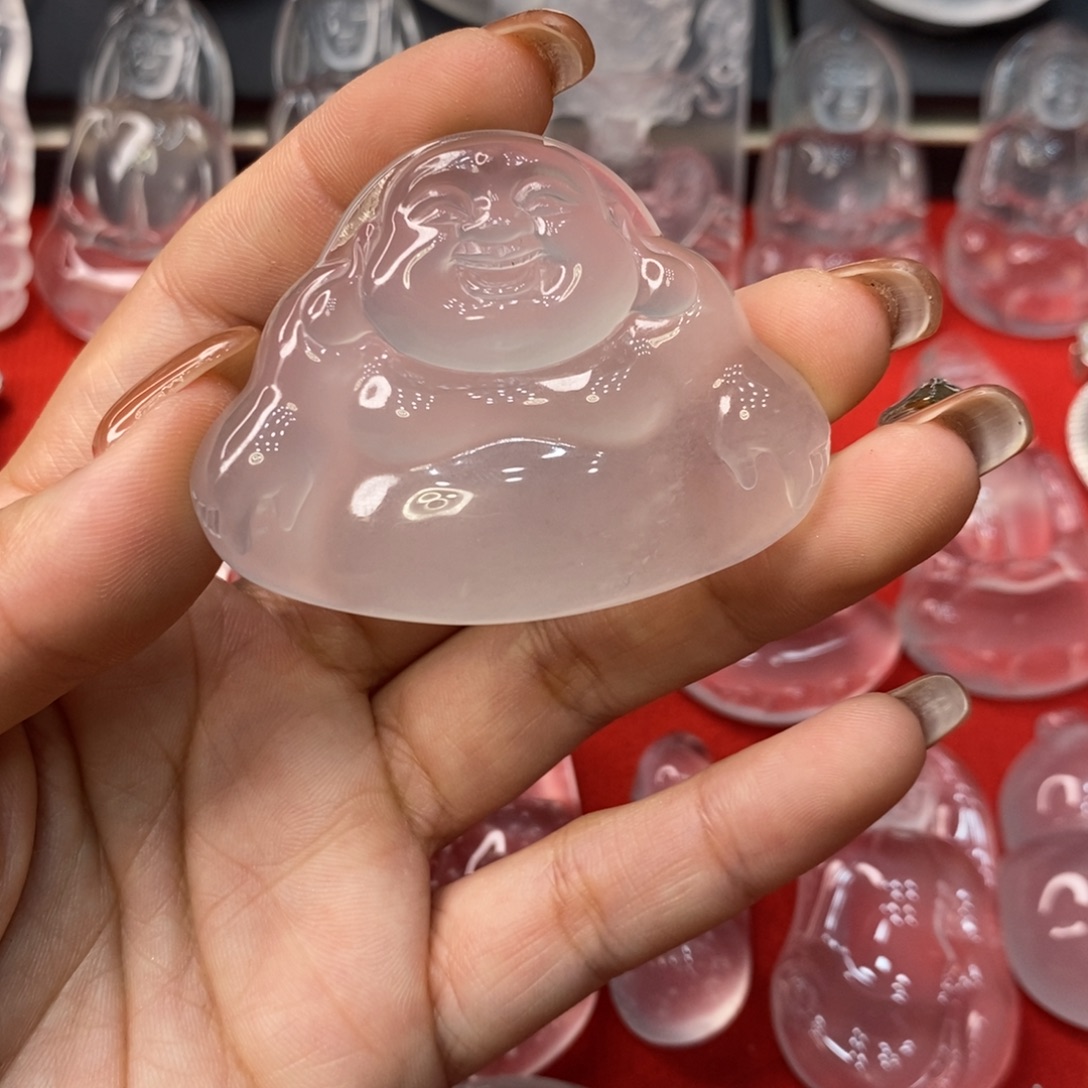 石英质玉未镶嵌吊坠