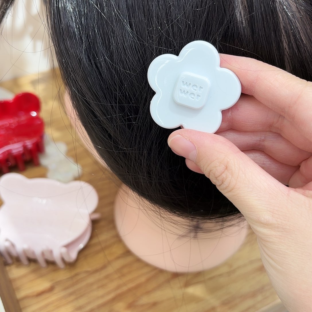 皮质铁合金小号蓝色花朵