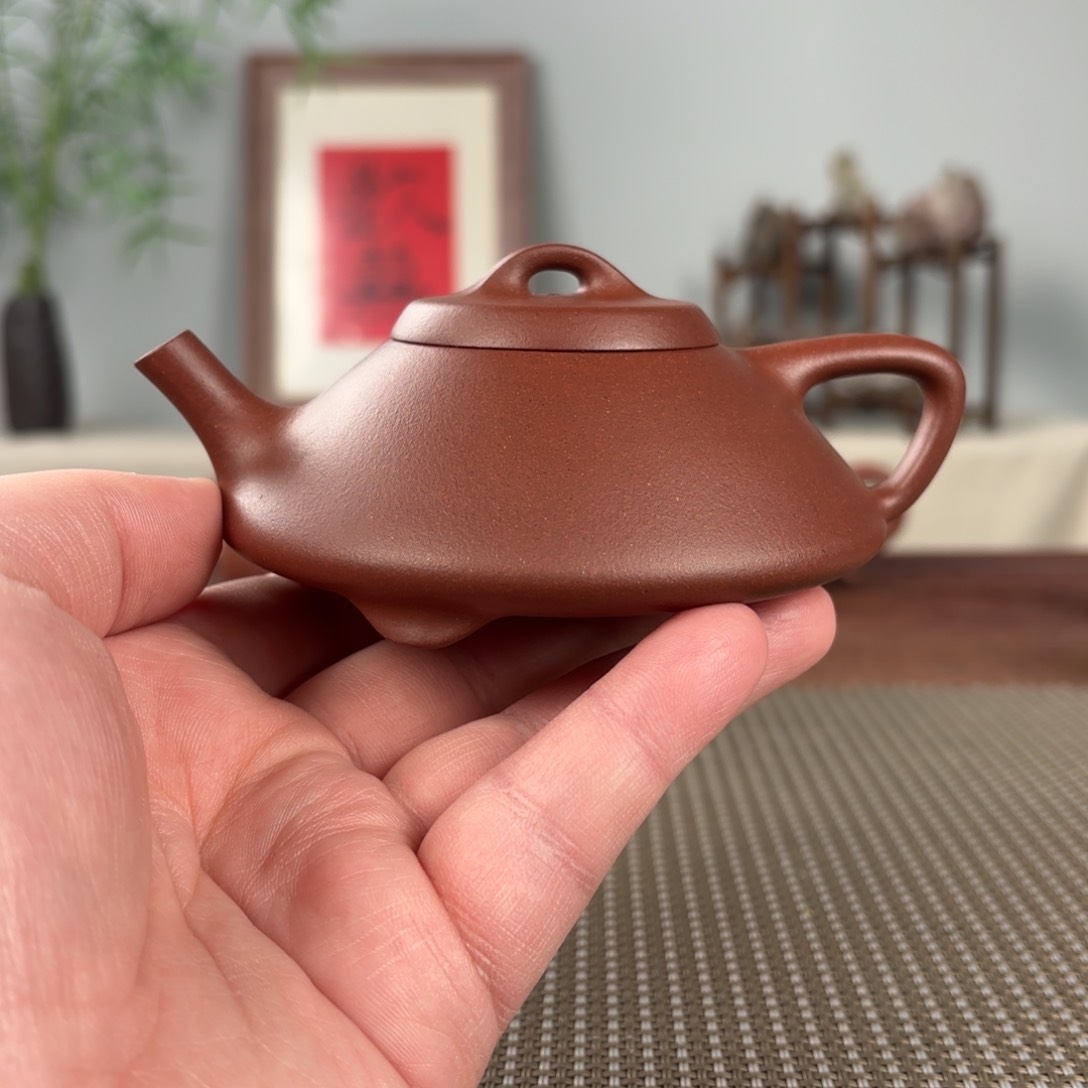 紫砂茶壶黄龙山原矿紫砂壶170