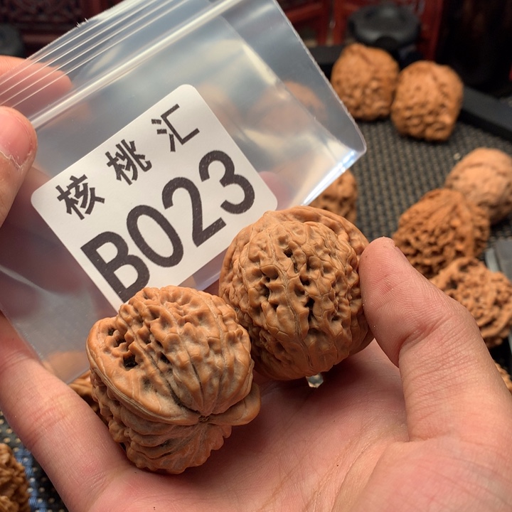 吊坠文玩核桃莲花