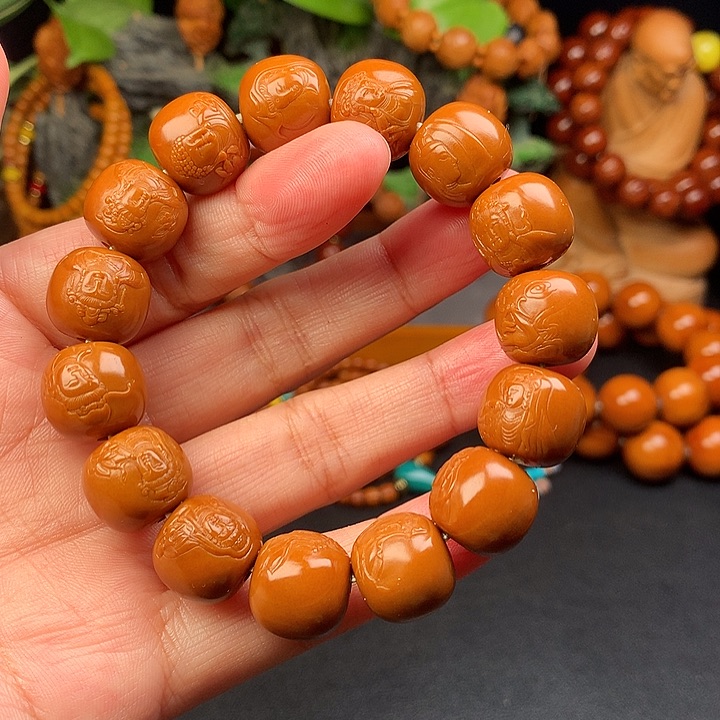 橄榄核手串/手链处理老型观音15