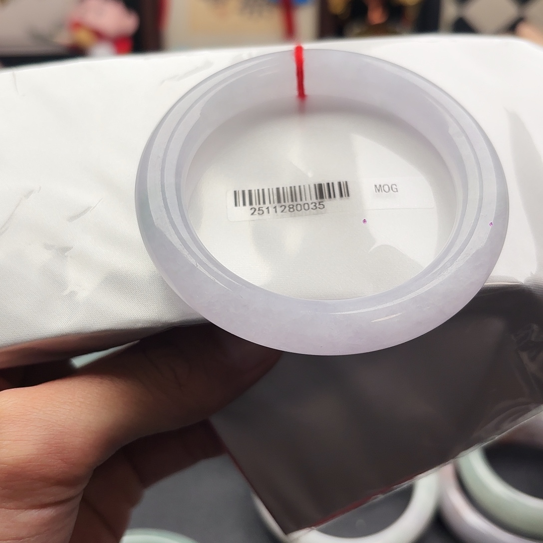 翡翠未镶嵌手镯5759 108