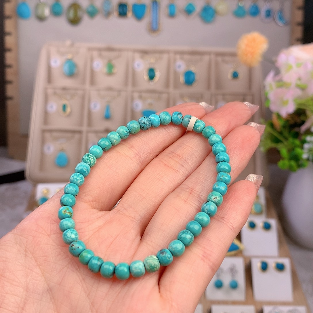 未镶嵌绿松石手链