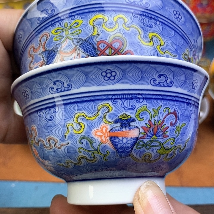 景德镇陶瓷藏式茶碗