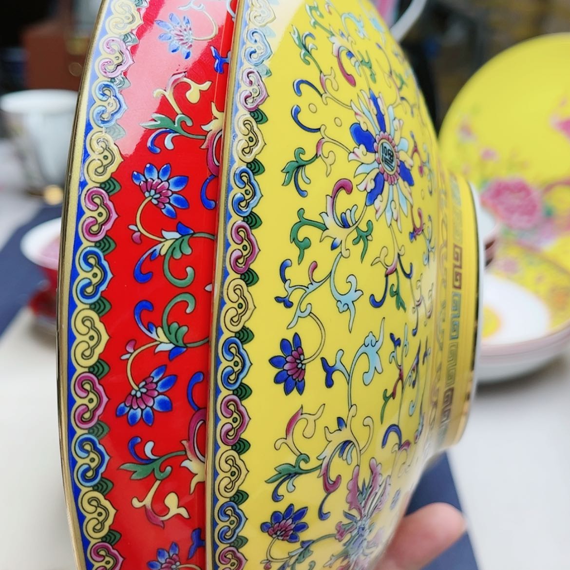 【闪购商品】珐琅8寸2个…………