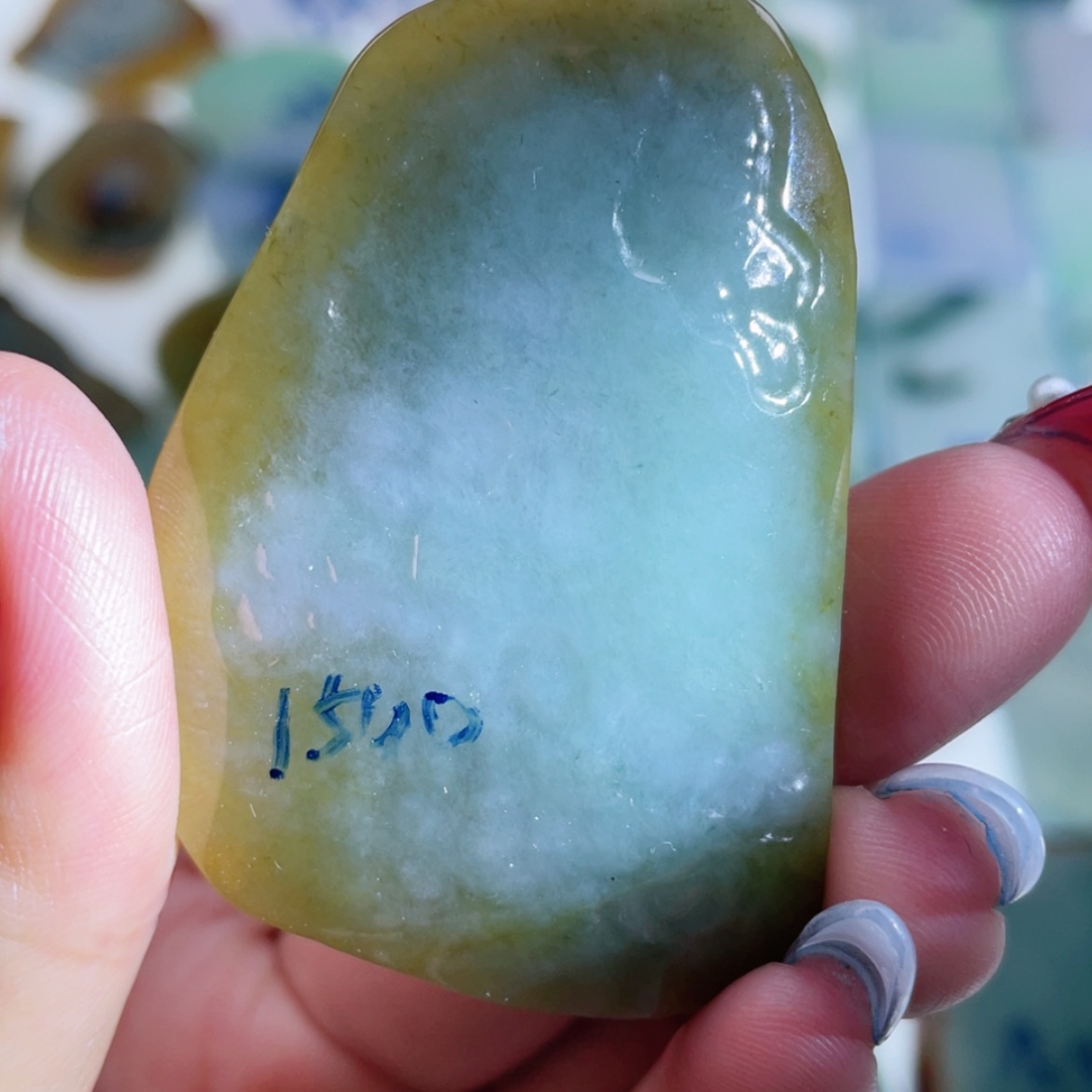 【闪购商品】定制翡翠未镶嵌天然翡翠吊坠