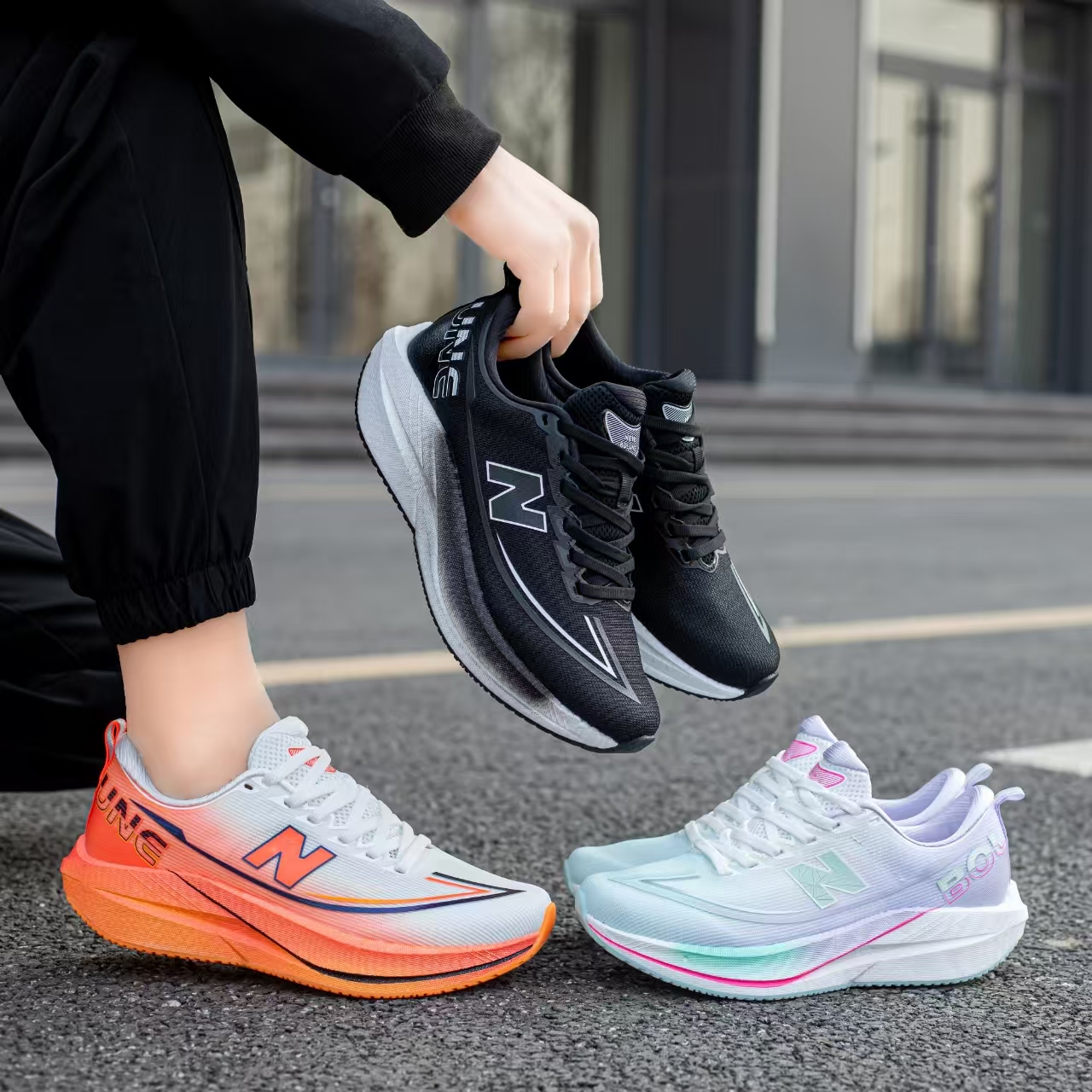 NEW BOLUNE/新百伦春季休闲软弹跑步运动鞋628  FZ