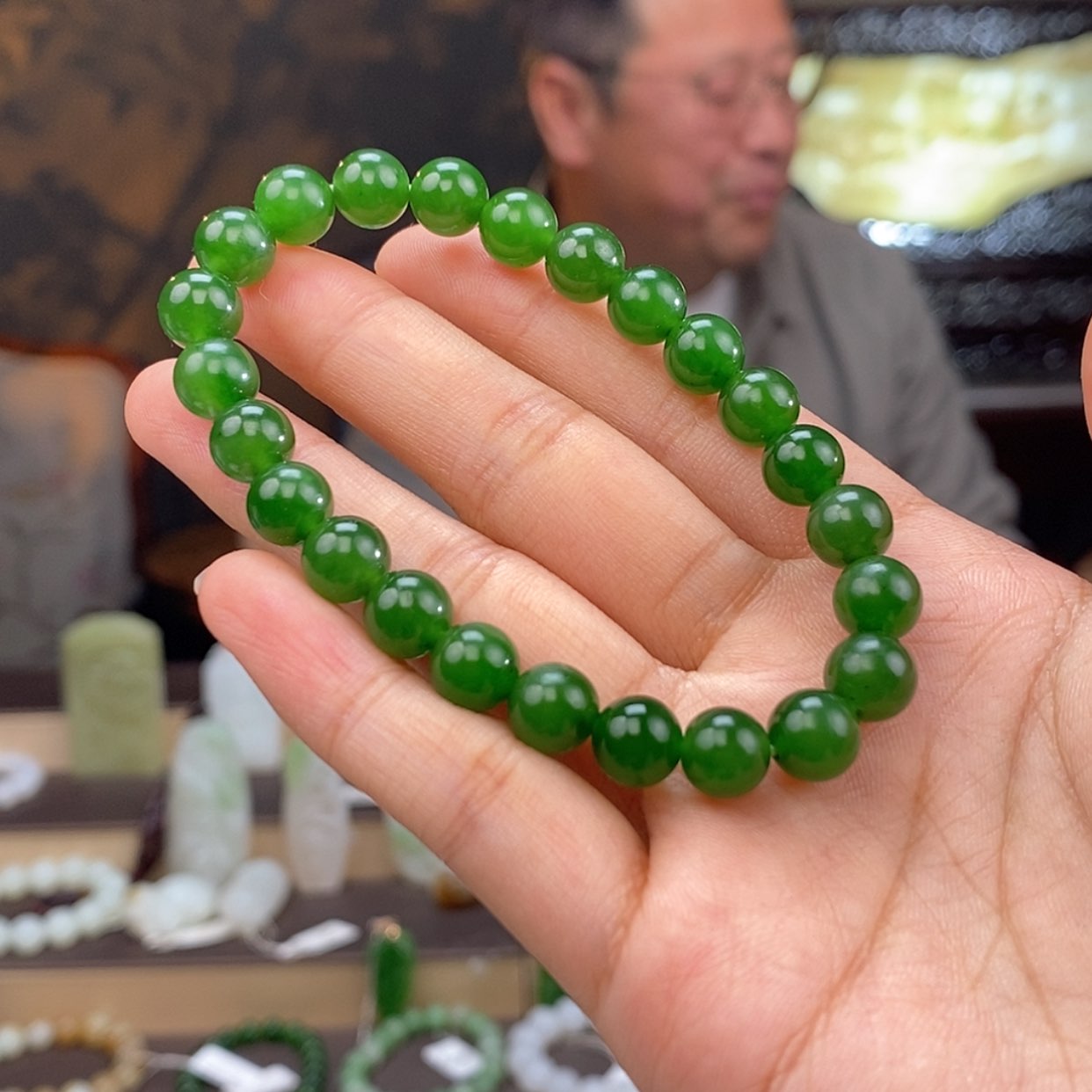 【闪购商品】和田玉手串未镶嵌