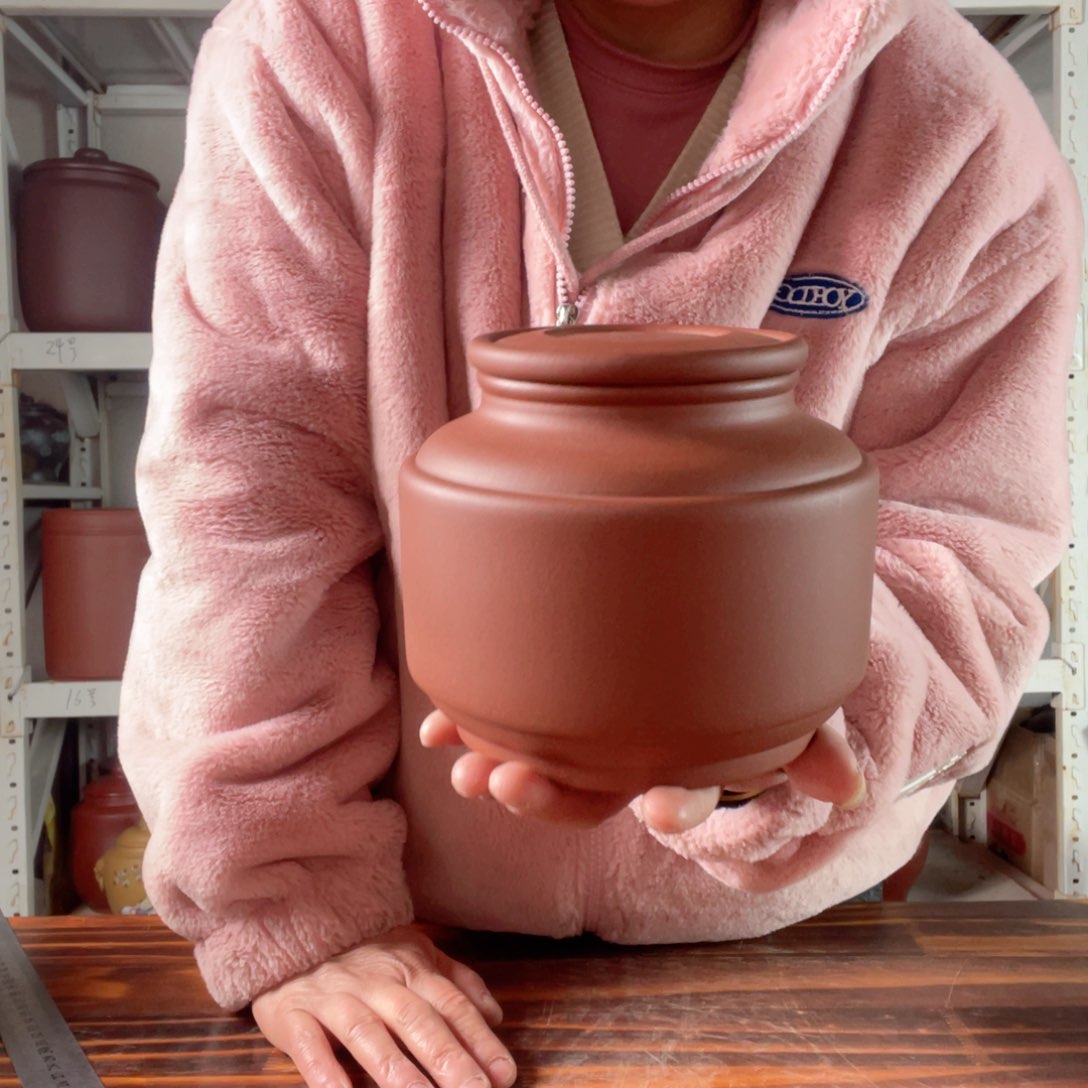 紫砂茶叶罐今天晚上