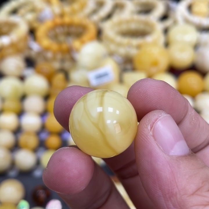 裸石蜜蜡未镶嵌19mm
