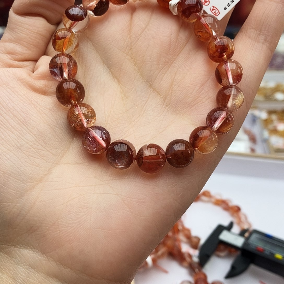 水晶手链未镶嵌蚂*Y600胶花