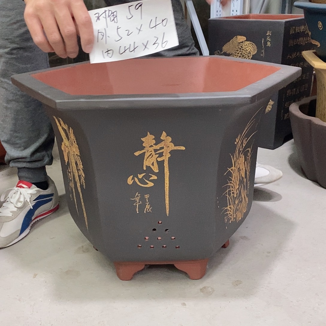 紫砂花盆紫砂花盆