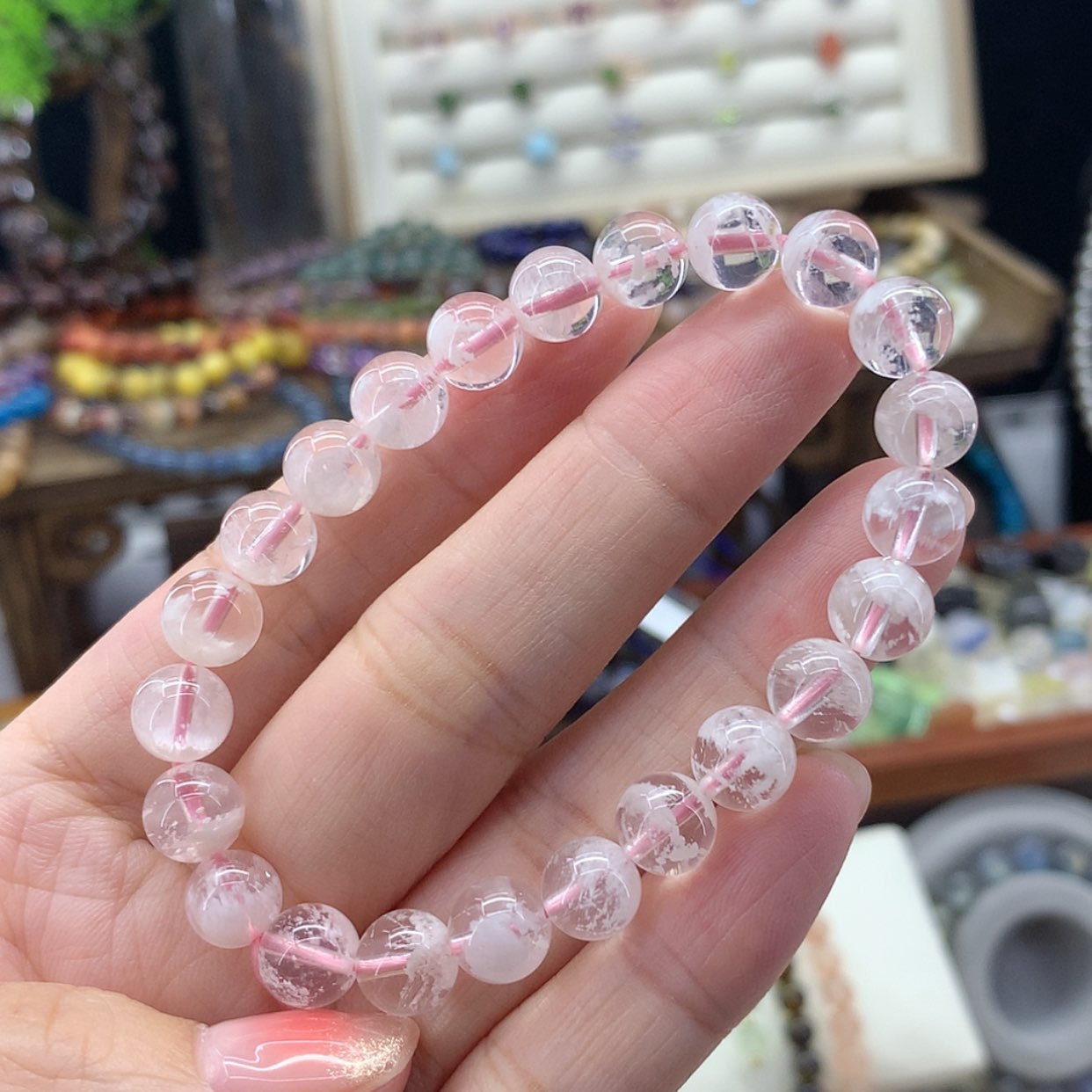 【闪购商品】水晶手串未镶嵌爱****娃手串