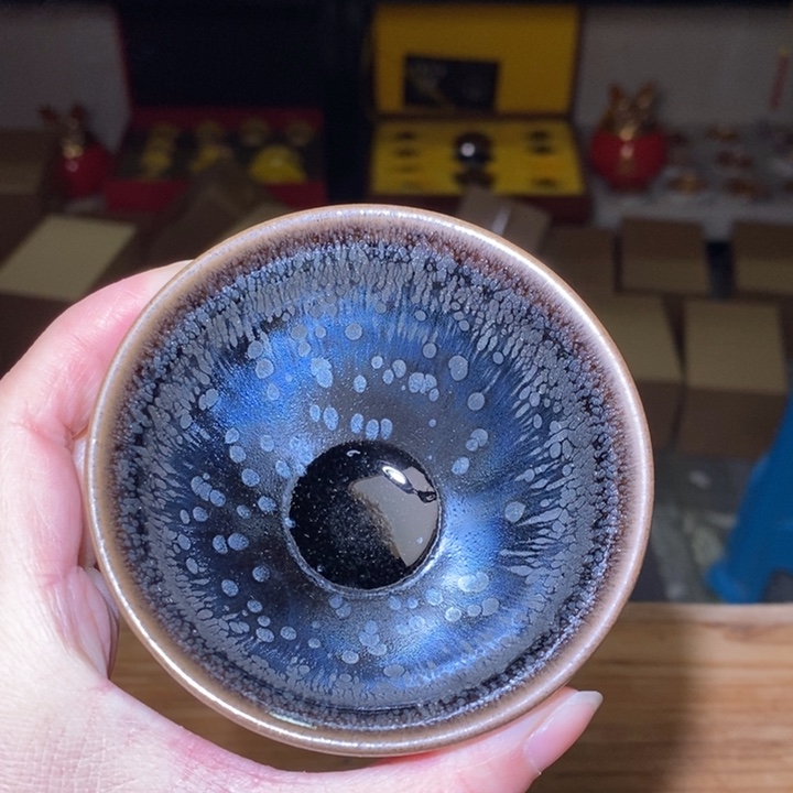 茶盏不带礼盒，建盏主人杯