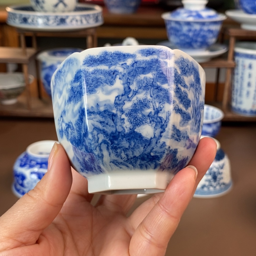景德镇陶瓷手工手绘