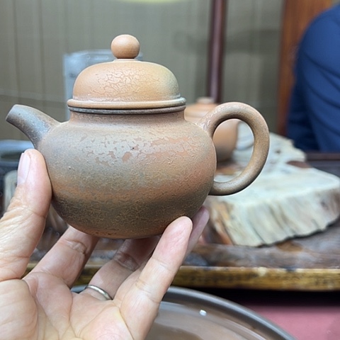 戬谷龙窑柴烧茶壶21