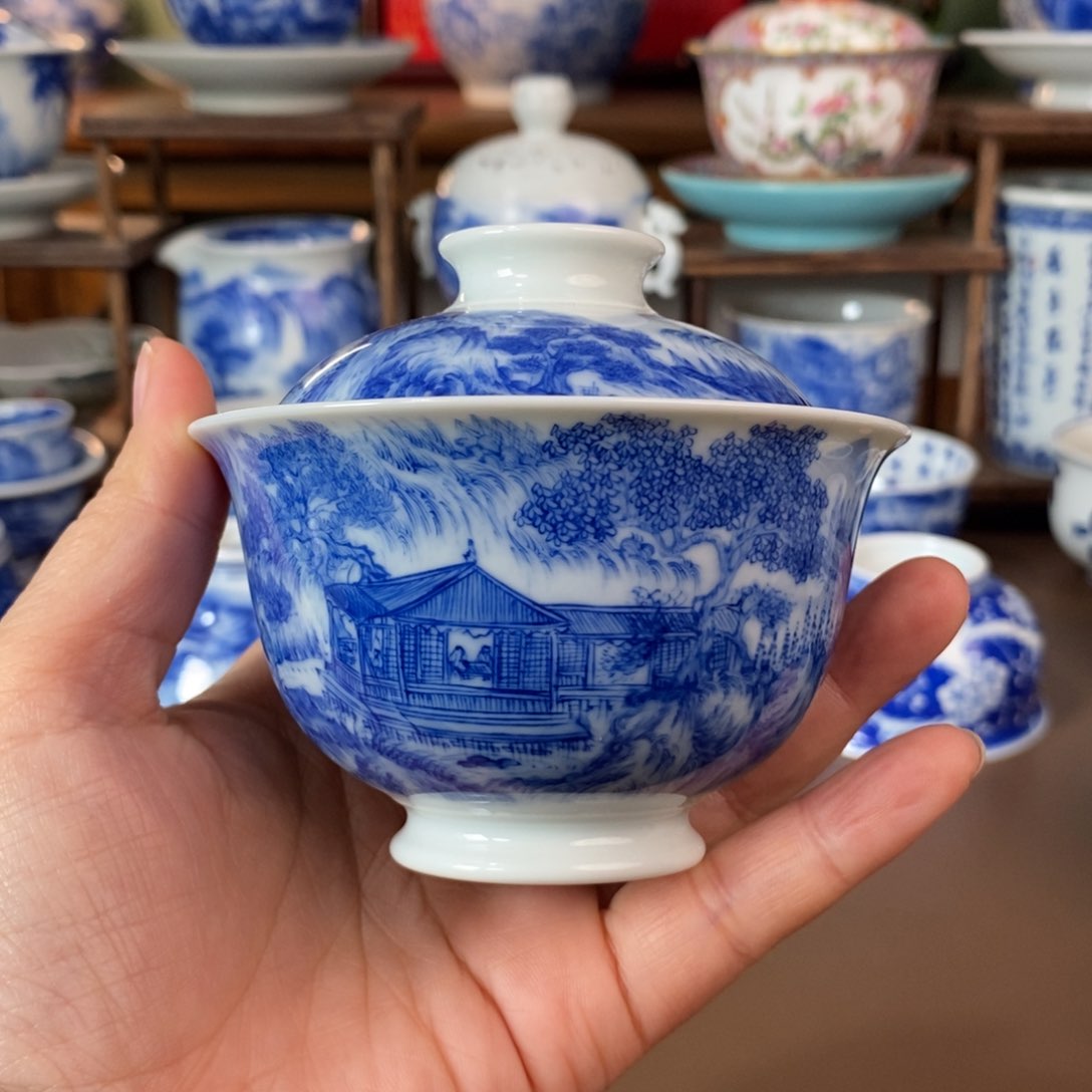 景德镇陶瓷手工手绘