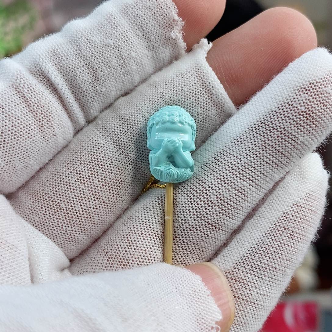 绿松石珠宝奇石未镶嵌