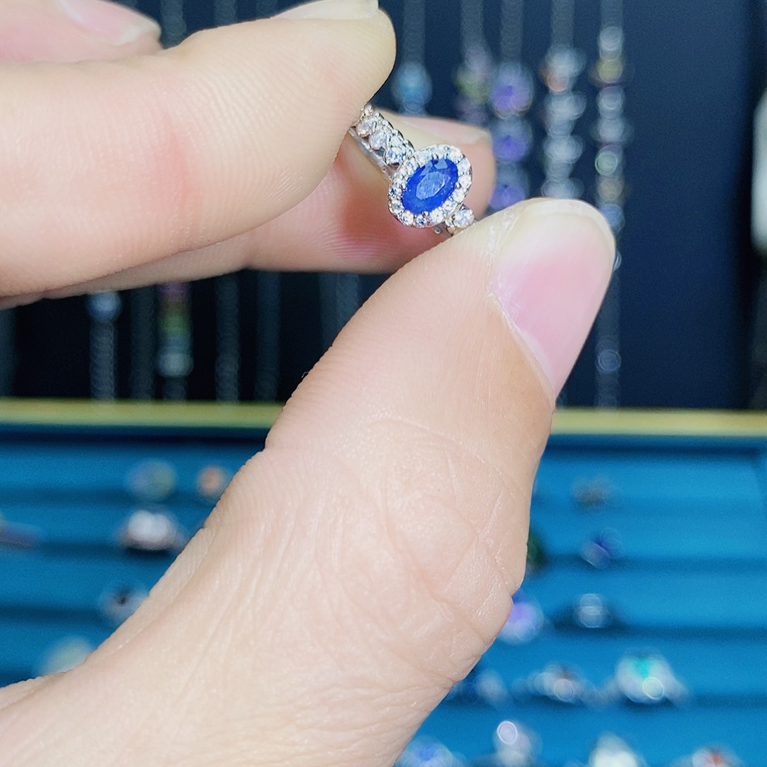 紫晶珠宝半成品银S925镶嵌