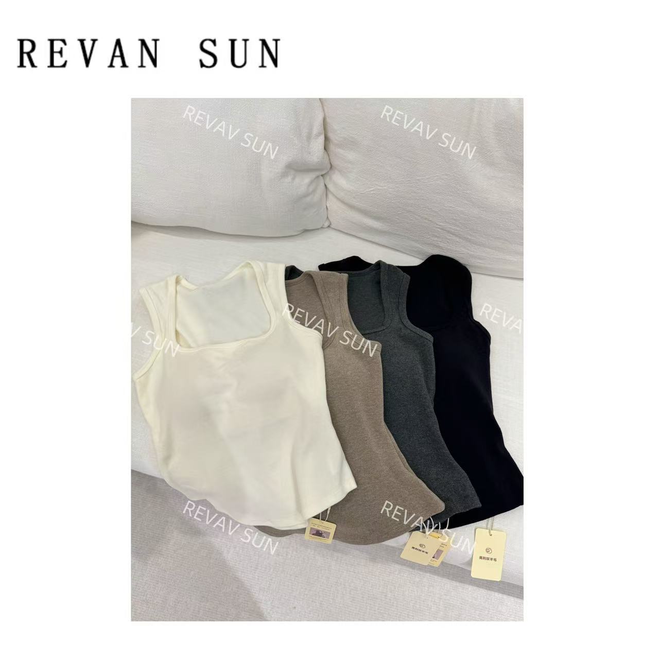 REVAN SUN-大骨架穿搭  羊毛背心317（有胸垫）