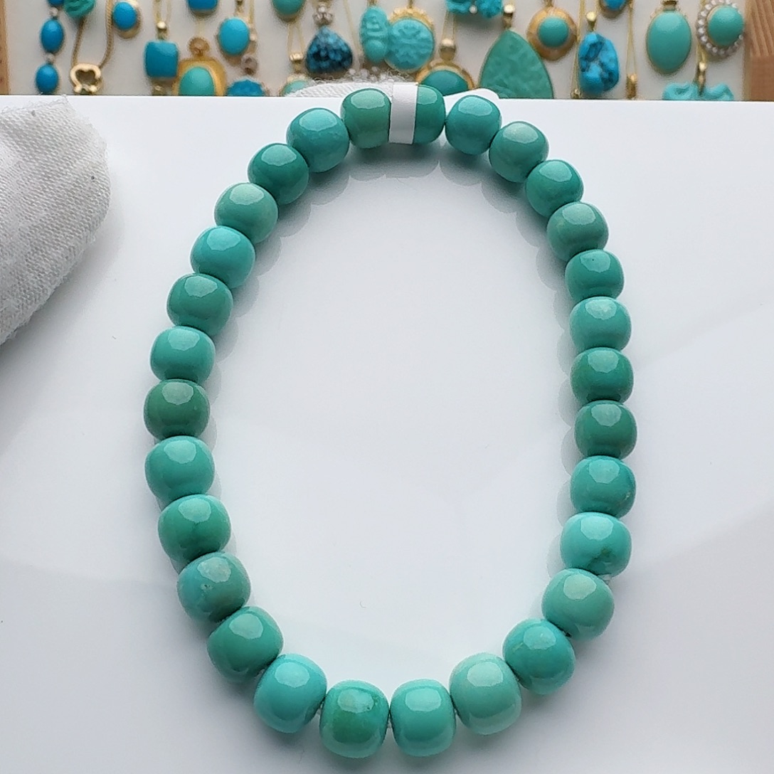 绿松石未镶嵌手串