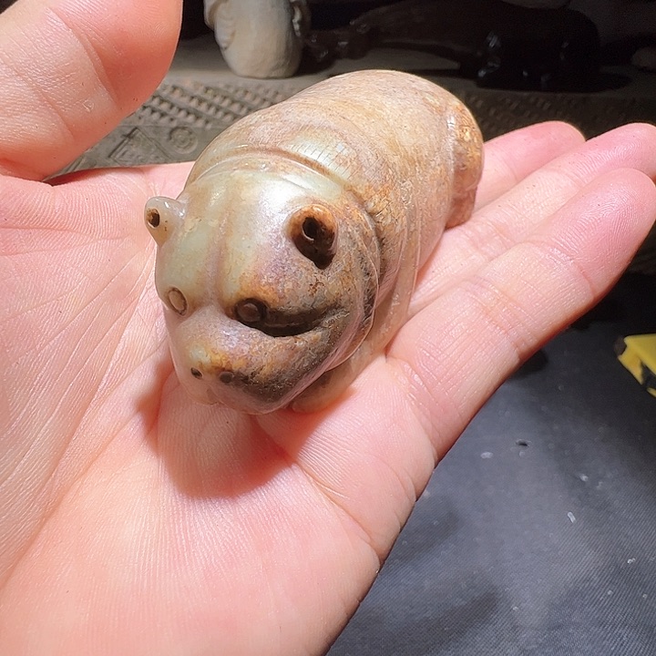 和田玉（糖玉）未镶嵌颈饰用****5