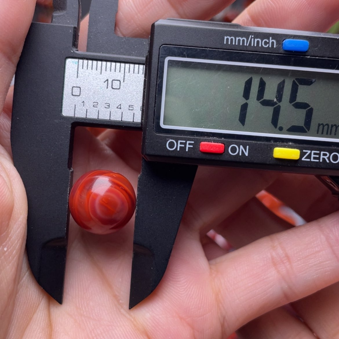 【闪购商品】南红玛瑙14.5圆珠未镶嵌迷*