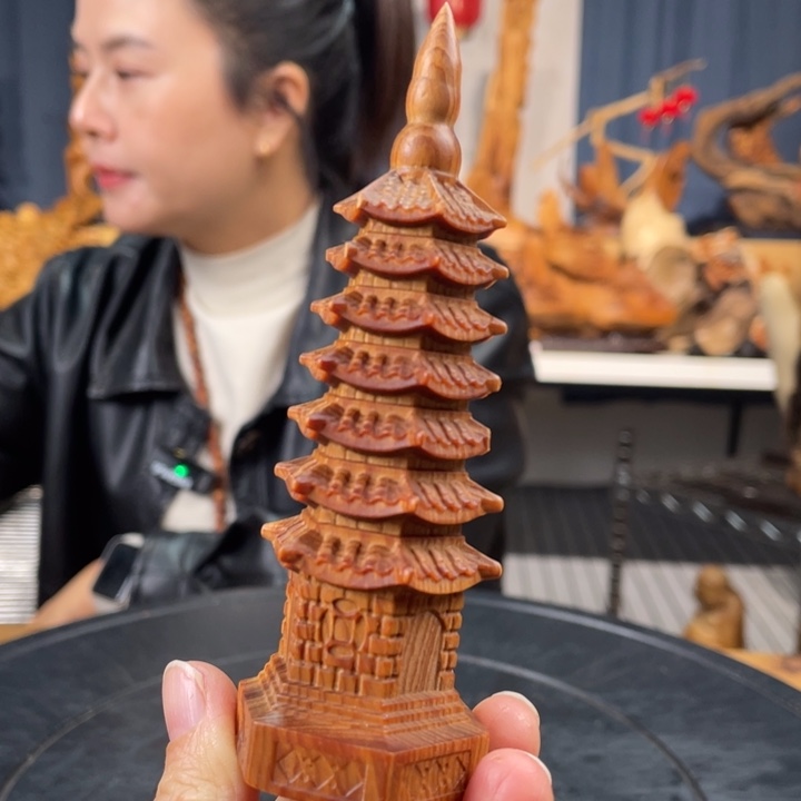 柏木（崖柏）手把件