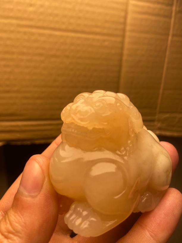 善伯洞脱蛋古兽手把件（158g）福利
