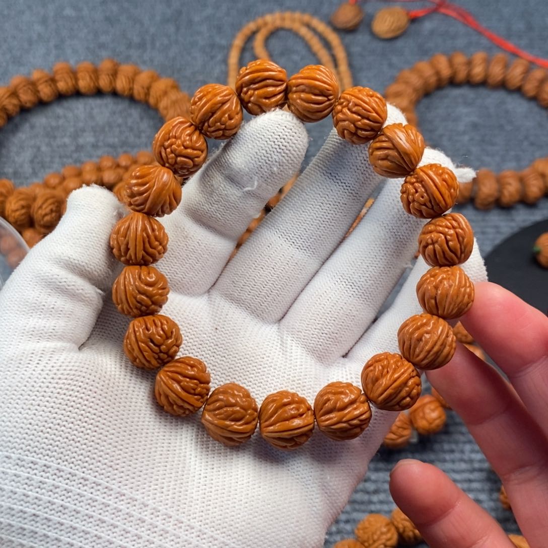 桃核手串4号链接套桃核