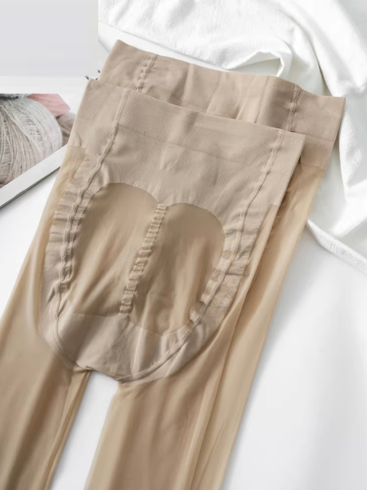 加大版 苹果臀打底连裤袜