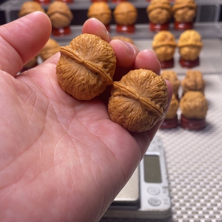 文玩核桃把件5玄武球