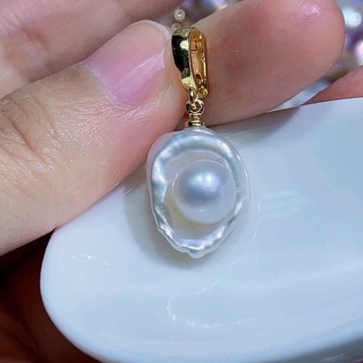 颈饰未镶嵌淡水珍珠